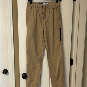 Old Navy Tech Taper Quick Dry Kid’s Khaki Pants (XL 14/16)